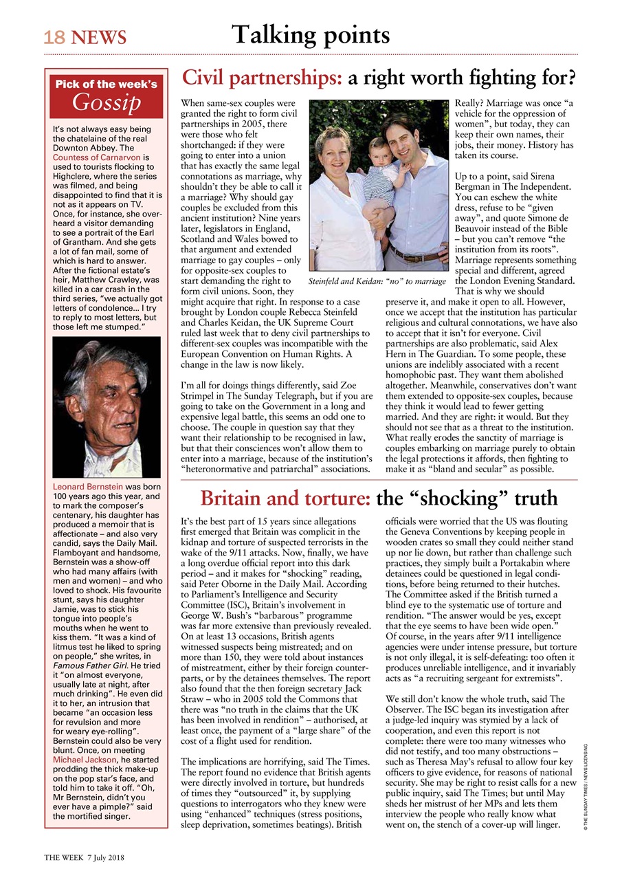 The Week Preview Pages