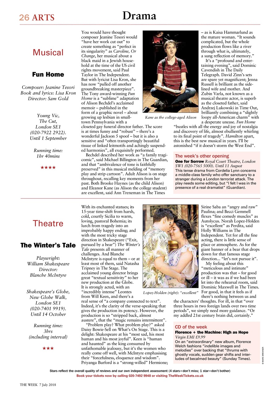 The Week Preview Pages