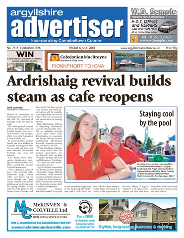 Argyllshire Advertiser issue 06/07/18