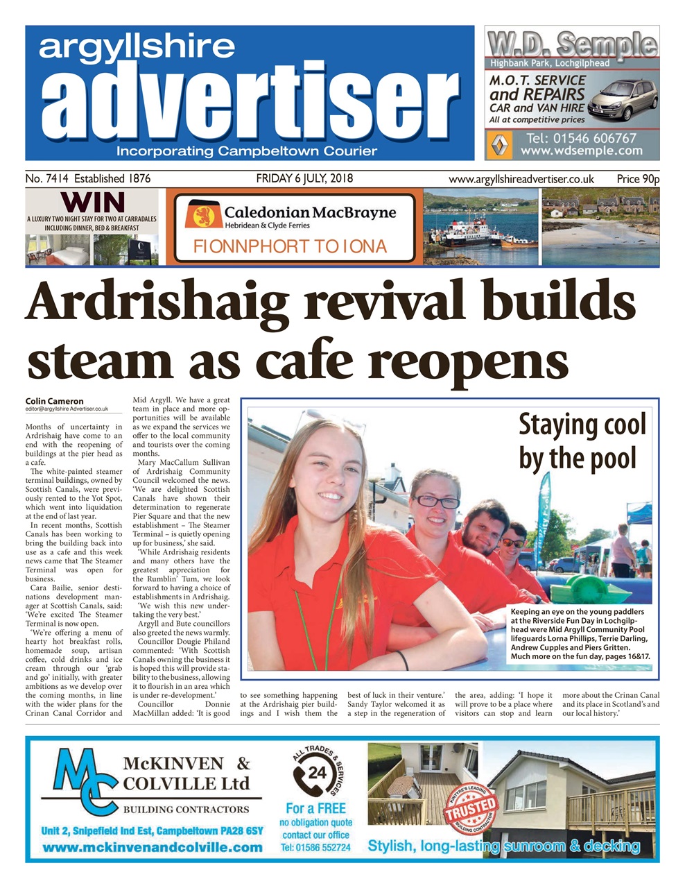 Argyllshire Advertiser Preview Pages