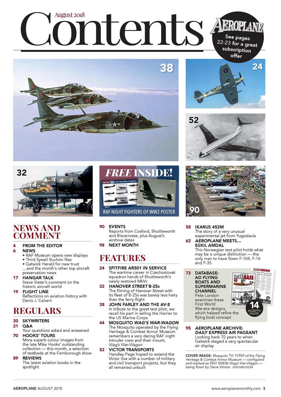 Aeroplane Preview Pages