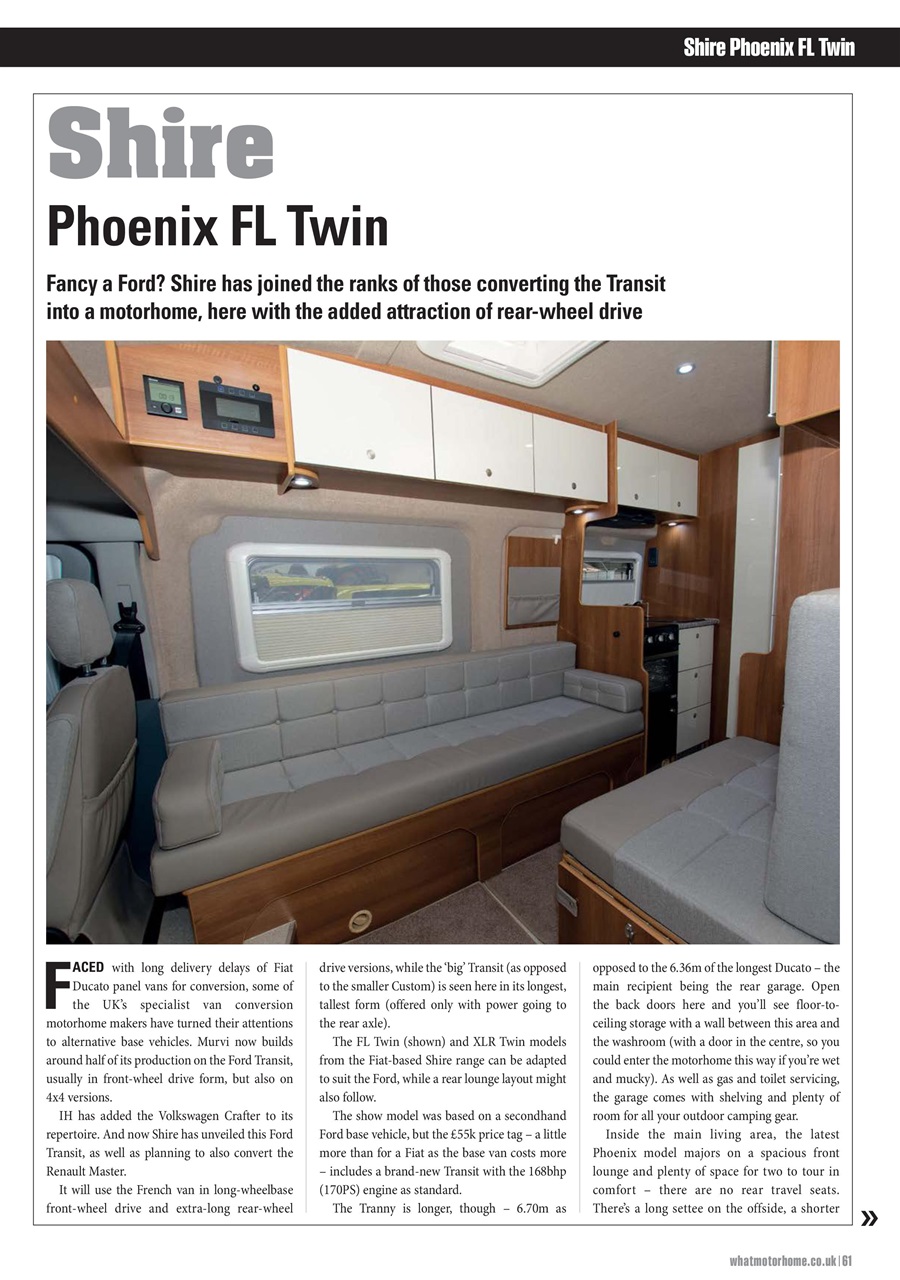 What Motorhome magazine Preview Pages