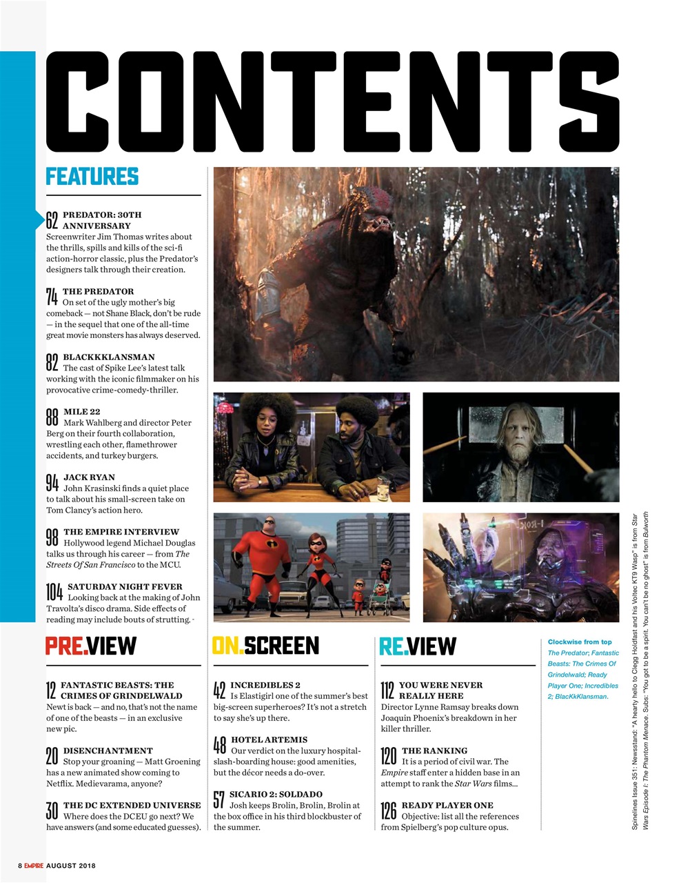 Empire Preview Pages