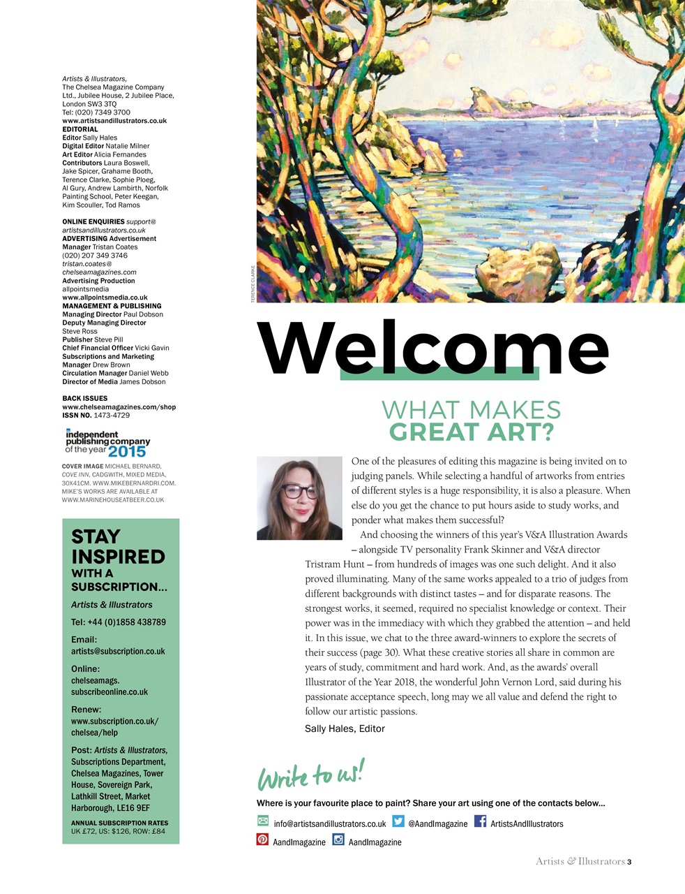 Artists & Illustrators Preview Pages