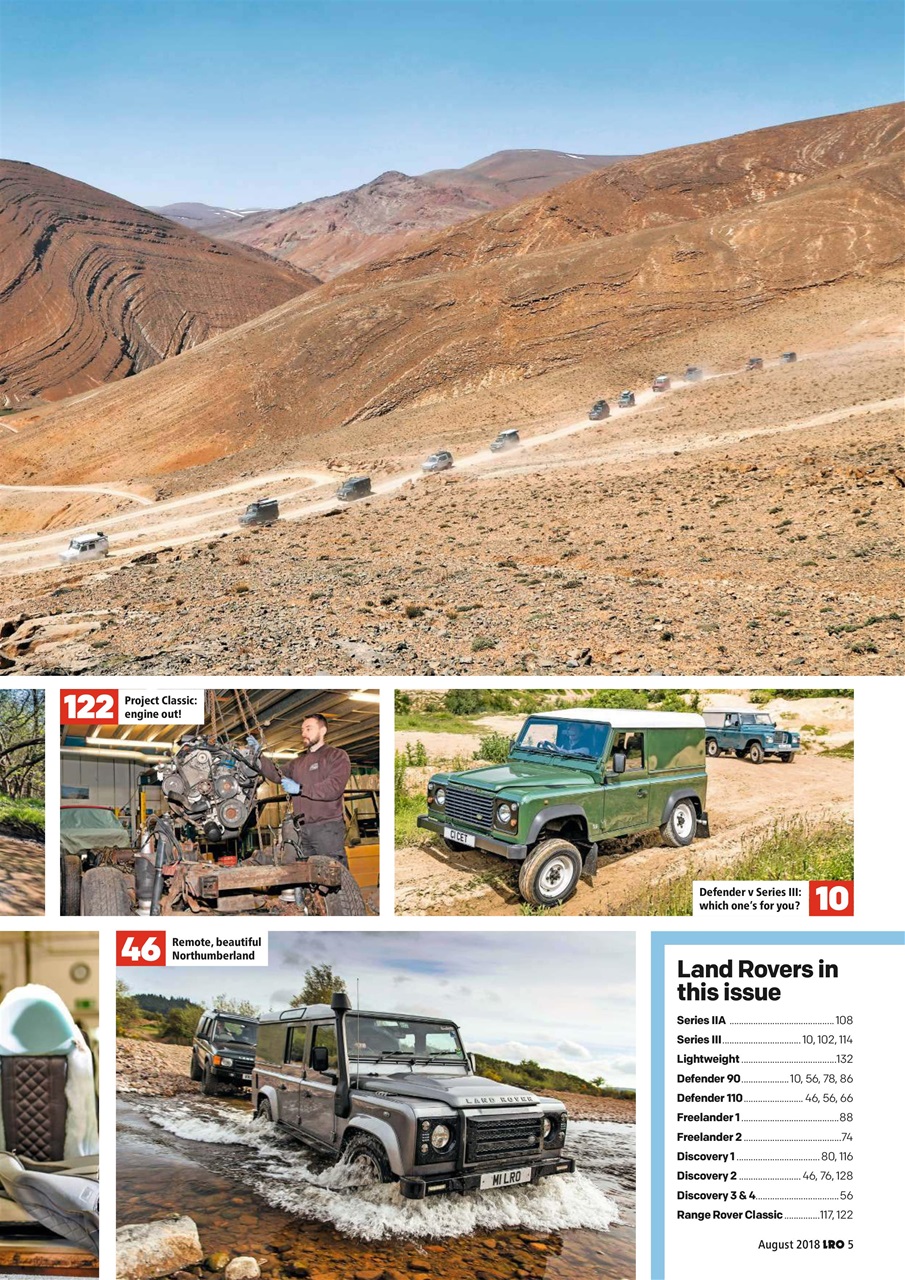 Land Rover Owner Preview Pages