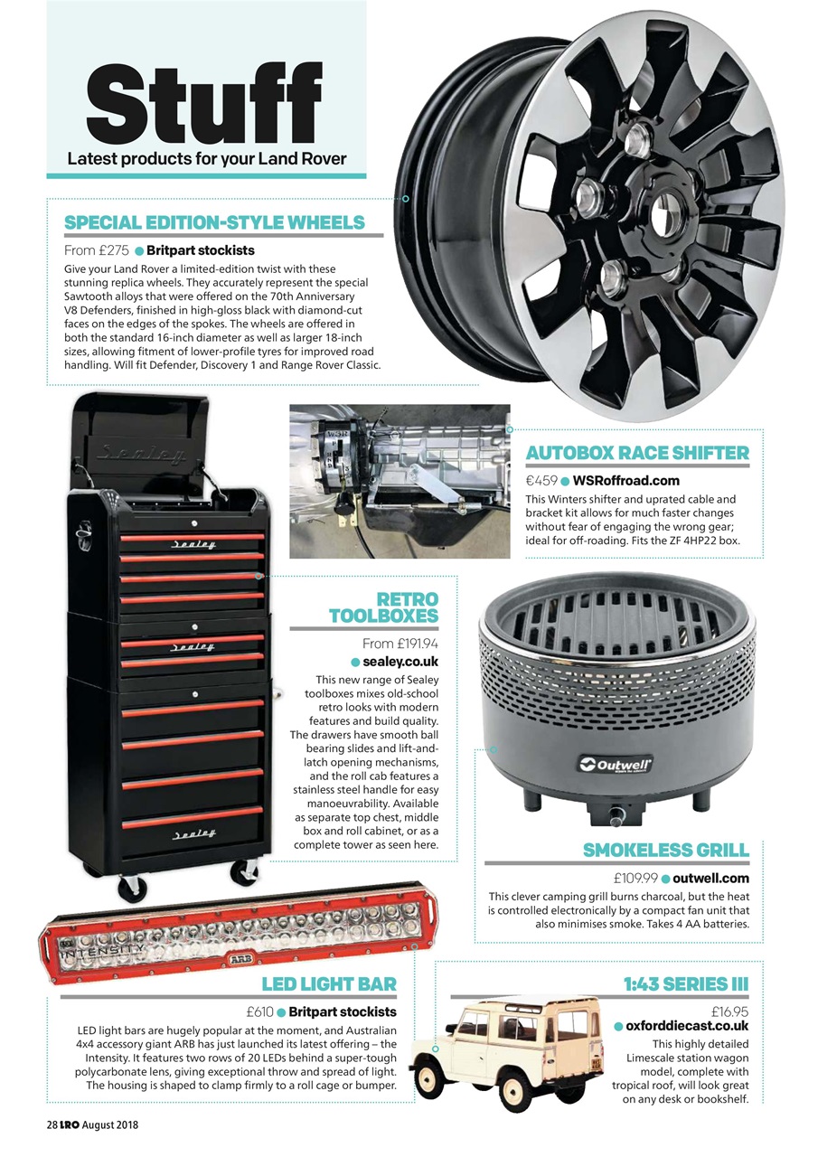 Land Rover Owner Preview Pages