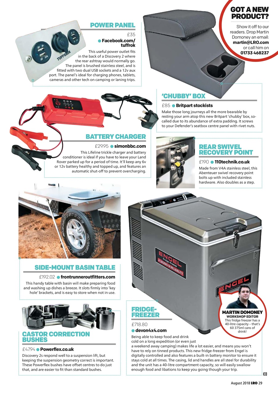 Land Rover Owner Preview Pages