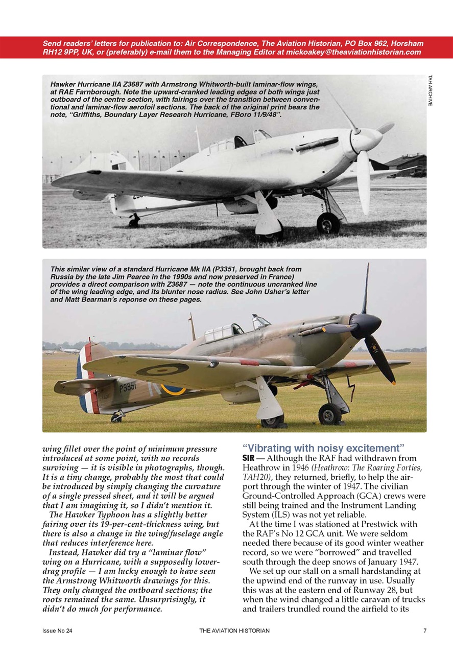 The Aviation Historian Magazine Preview Pages