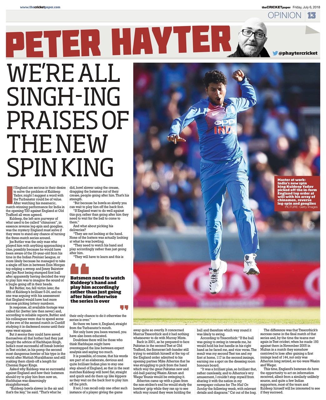 The Cricket Paper Preview Pages
