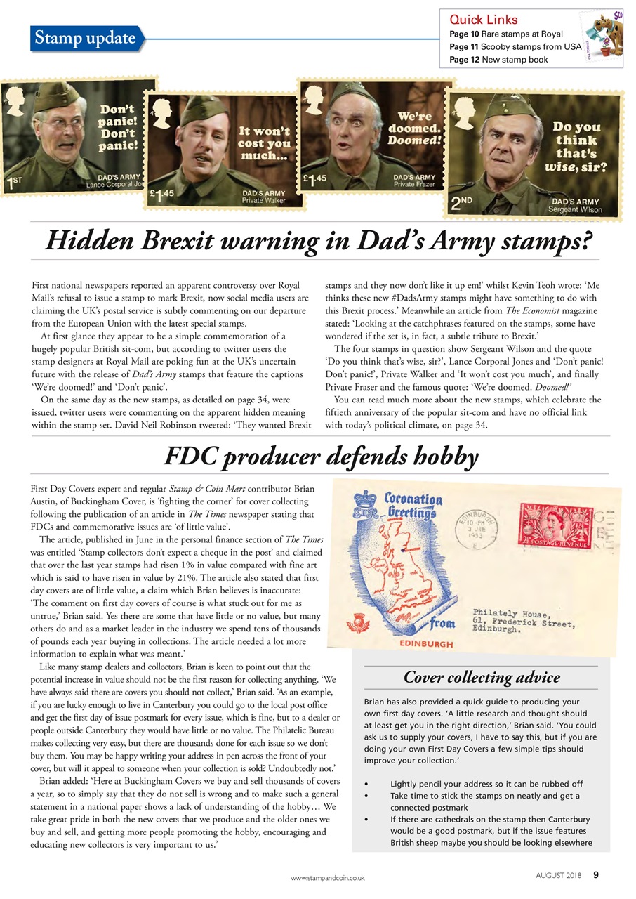 Stamp Collector Preview Pages