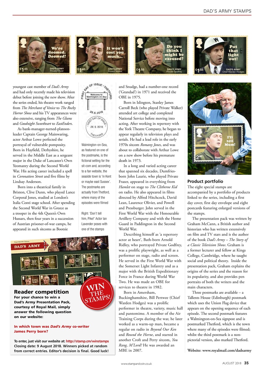 Stamp Collector Preview Pages
