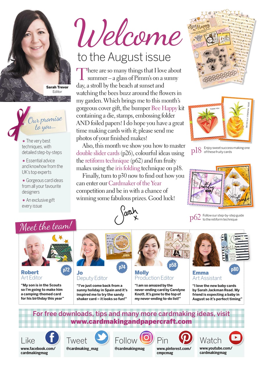Cardmaking & Papercraft Preview Pages