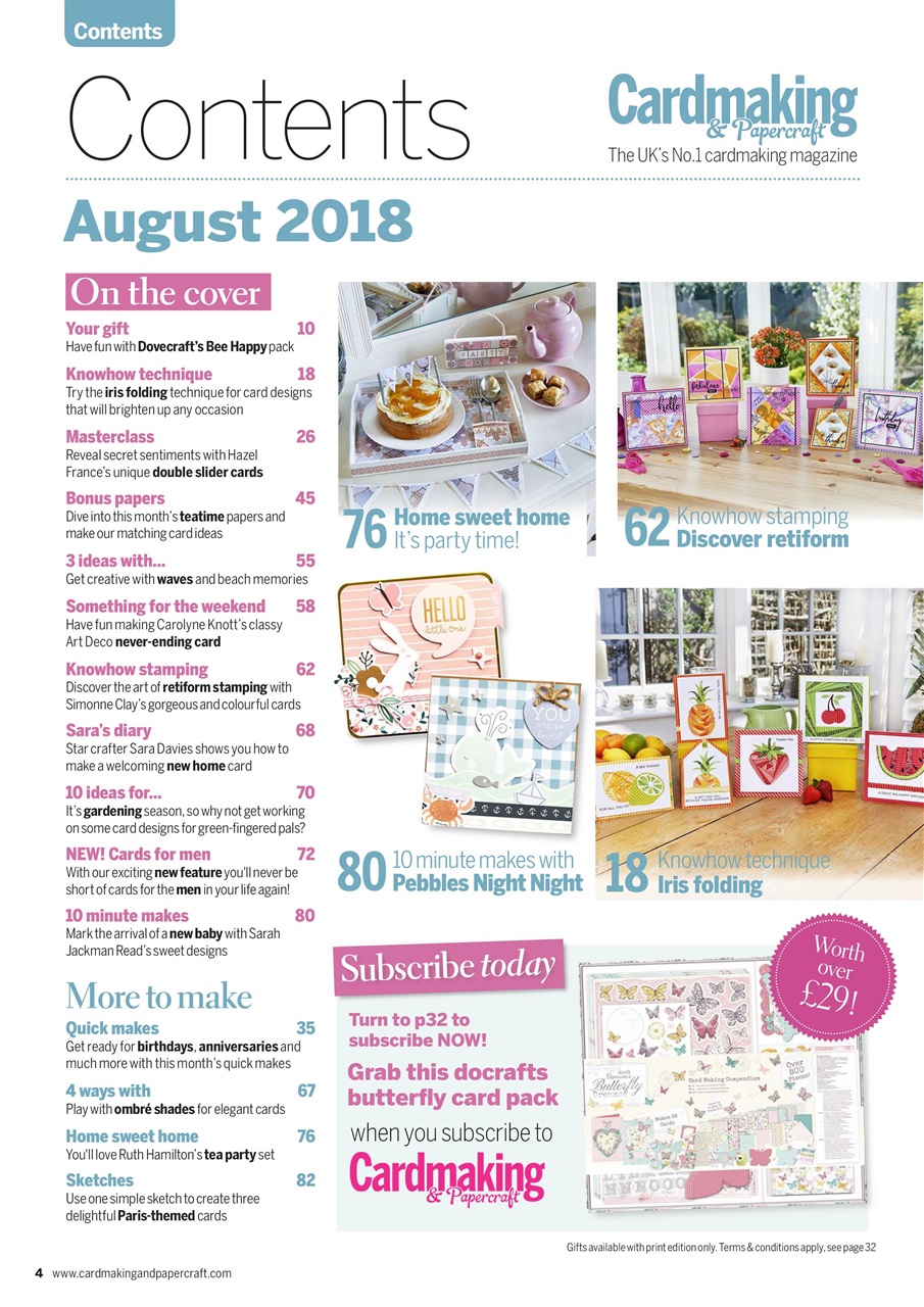 Cardmaking & Papercraft Preview Pages