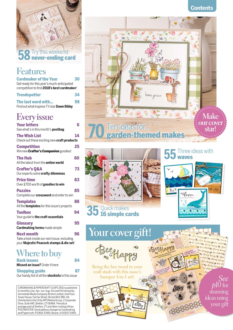 Cardmaking & Papercraft Preview Pages