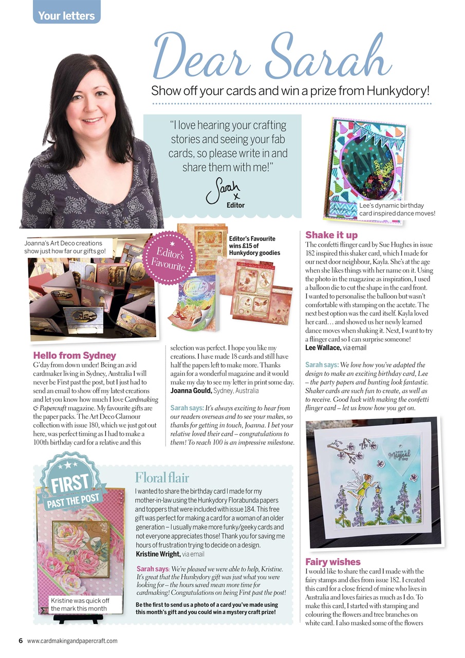 Cardmaking & Papercraft Preview Pages