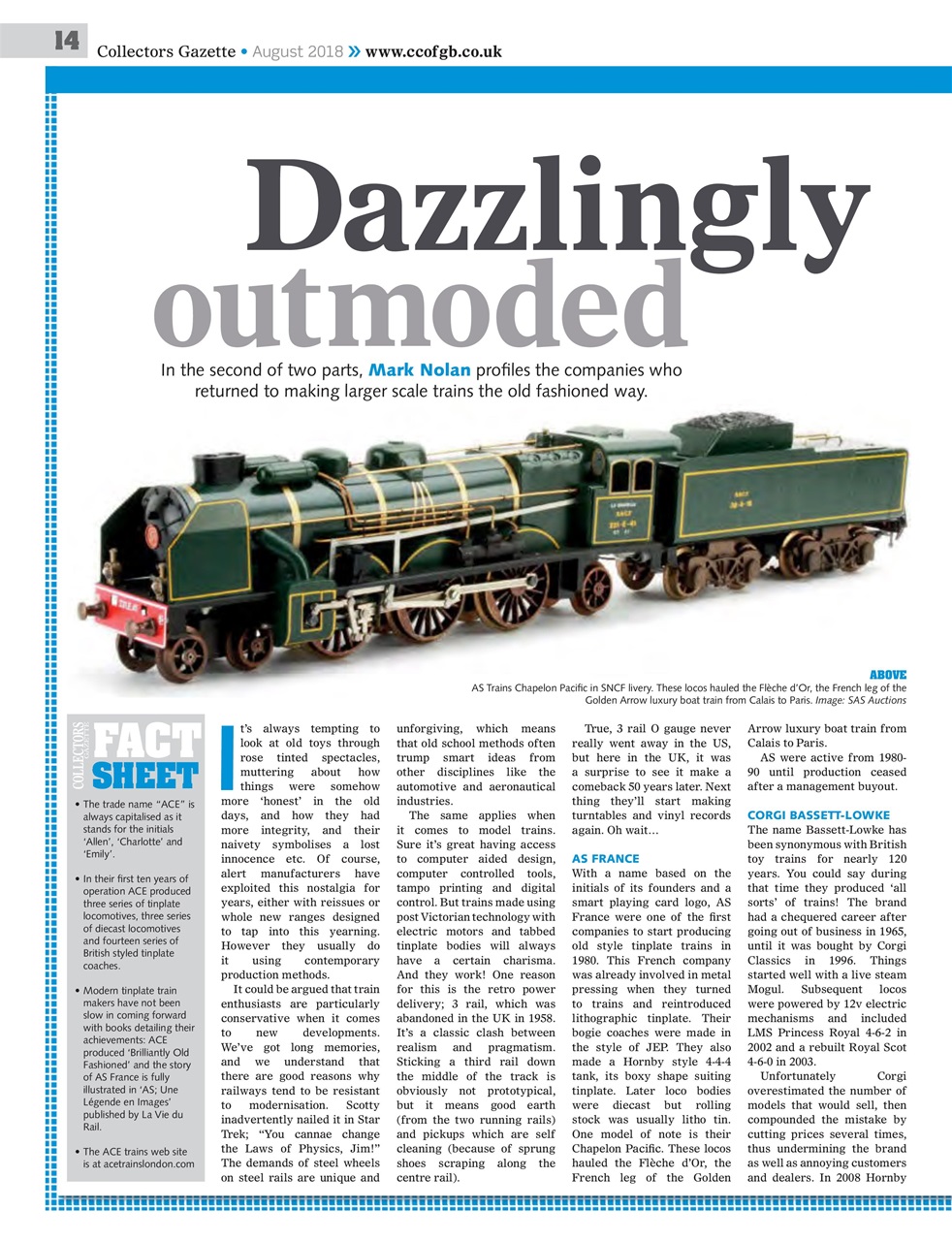 Collectors Gazette Preview Pages