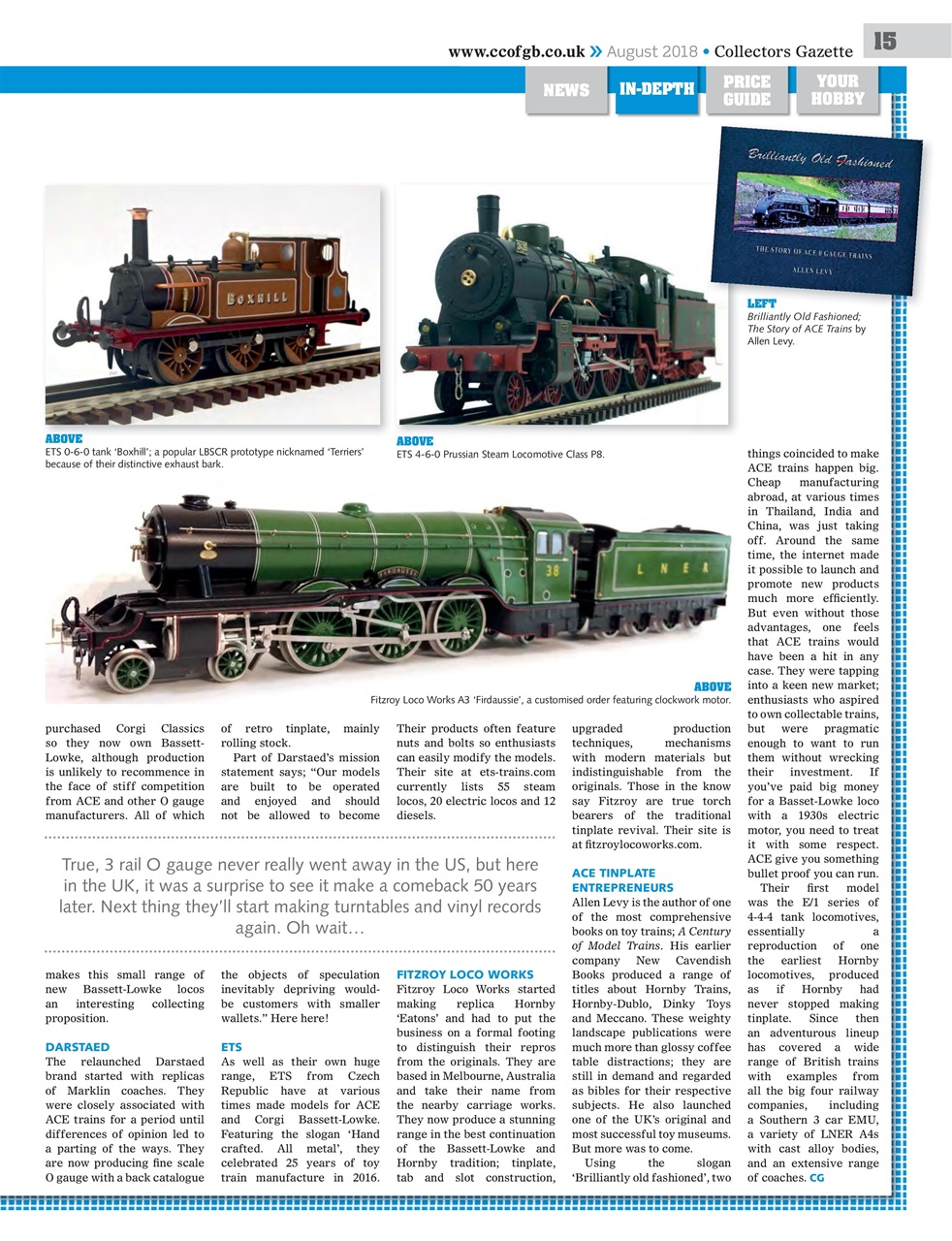 Collectors Gazette Preview Pages