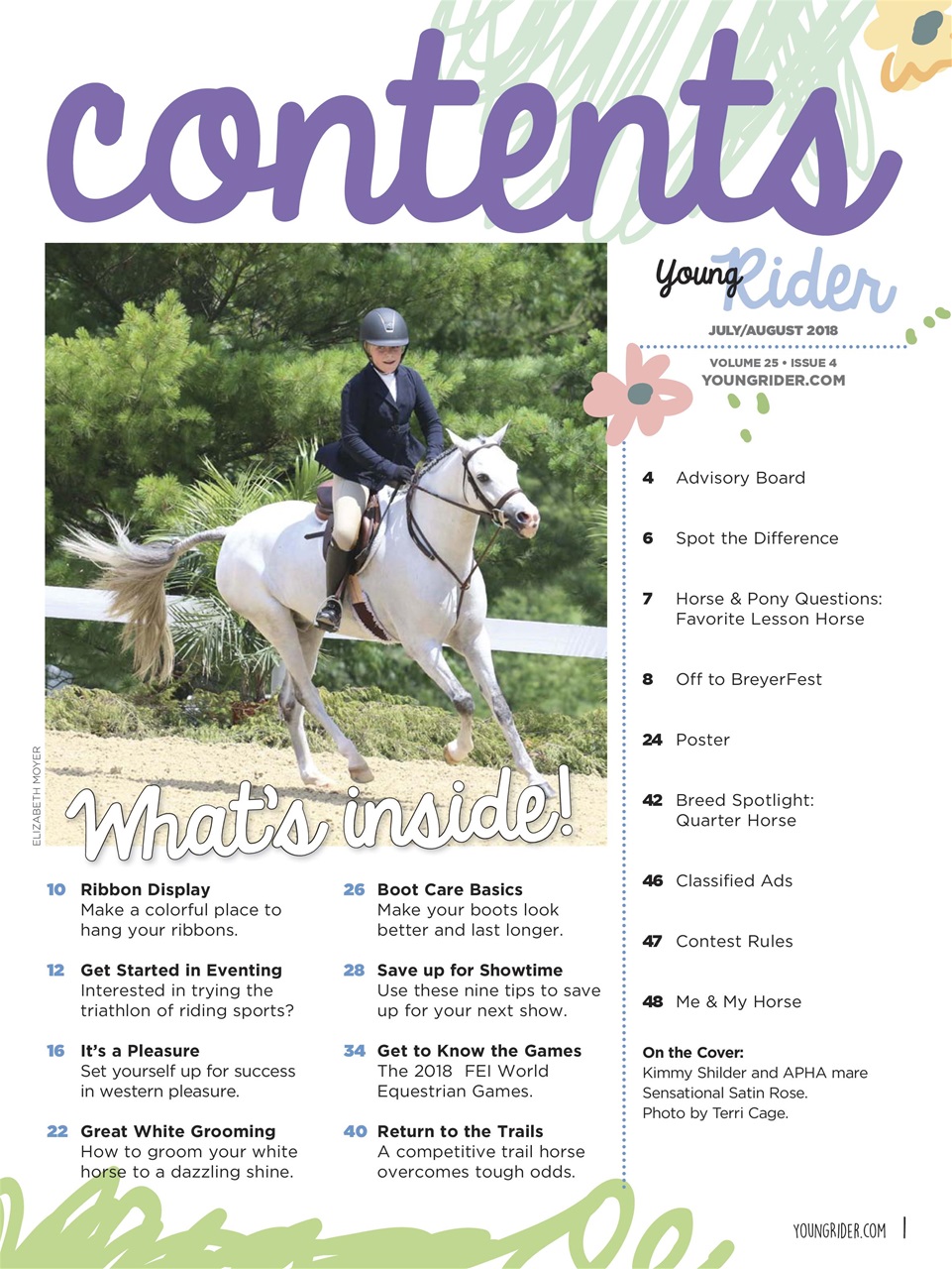 Young Rider Magazine Preview Pages