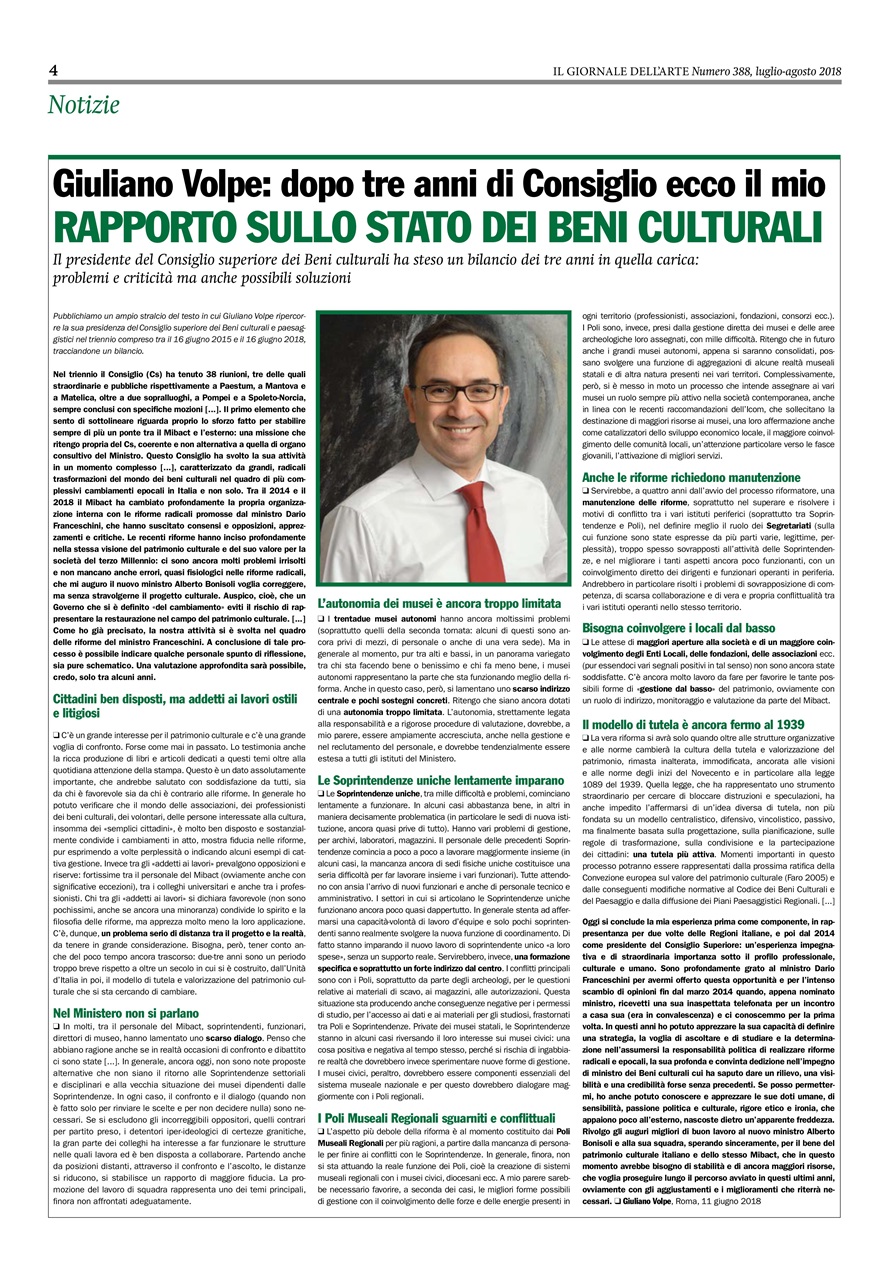 Il Giornale Dell’Arte Preview Pages