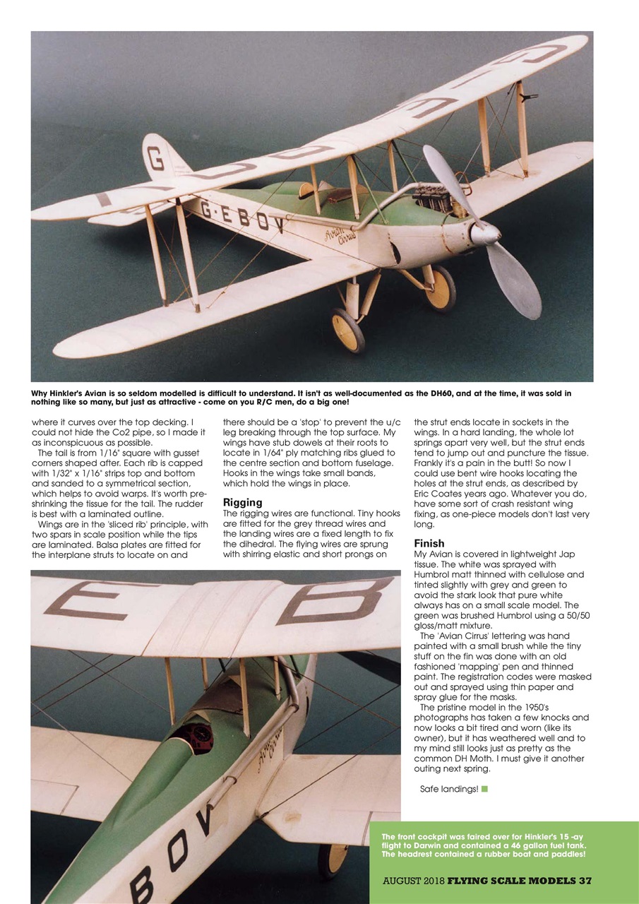 Radio Control Model Flyer Preview Pages