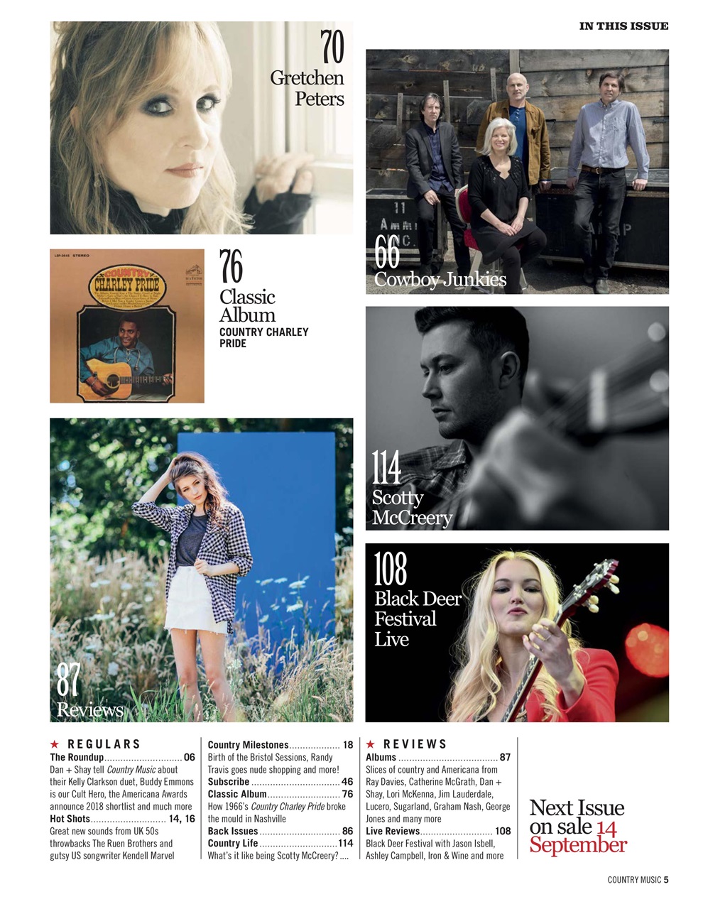 Country Music Preview Pages
