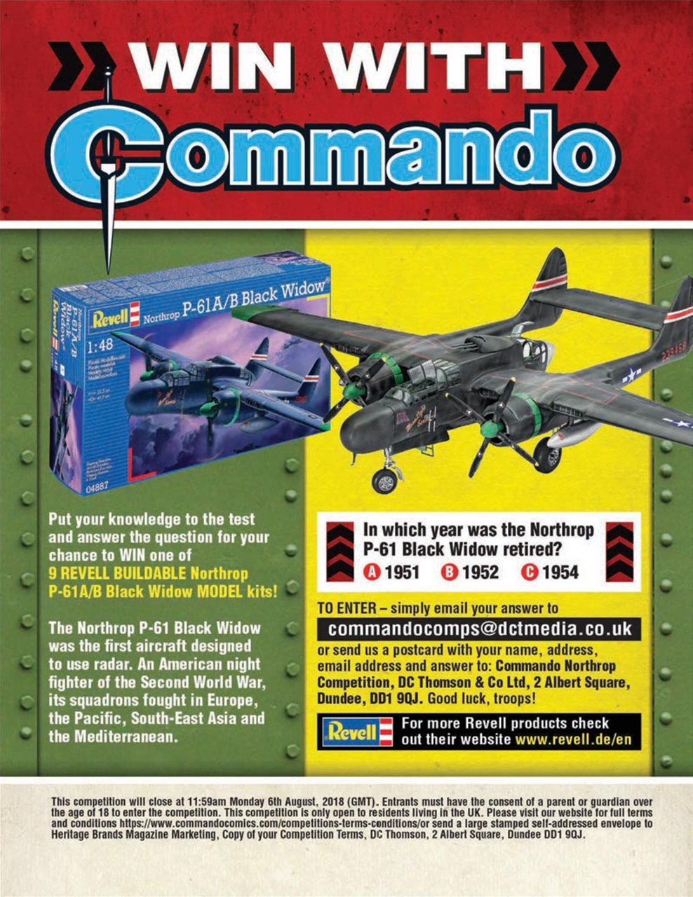 Commando Preview Pages