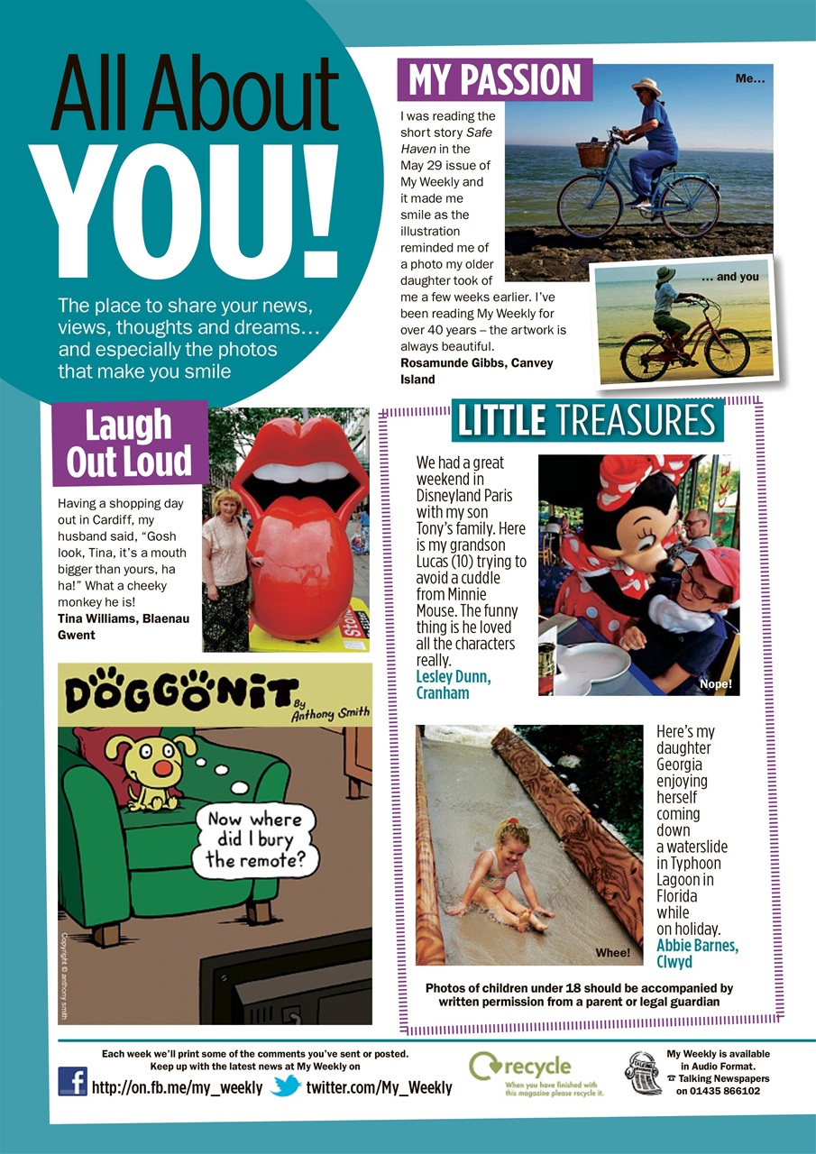 My Weekly Preview Pages