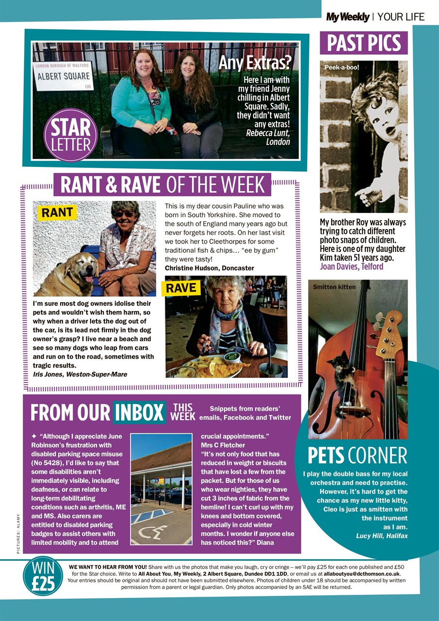 My Weekly Preview Pages