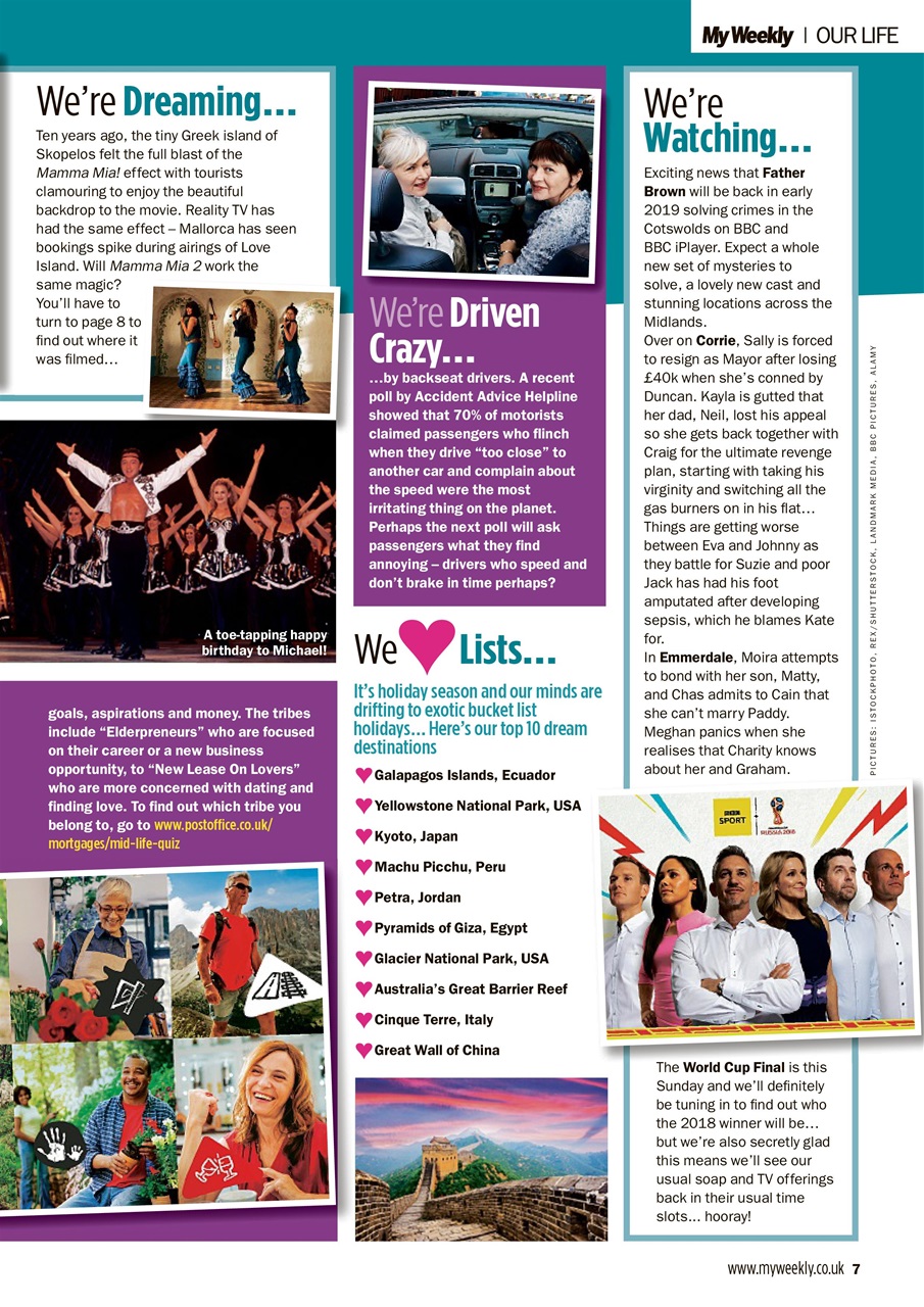 My Weekly Preview Pages