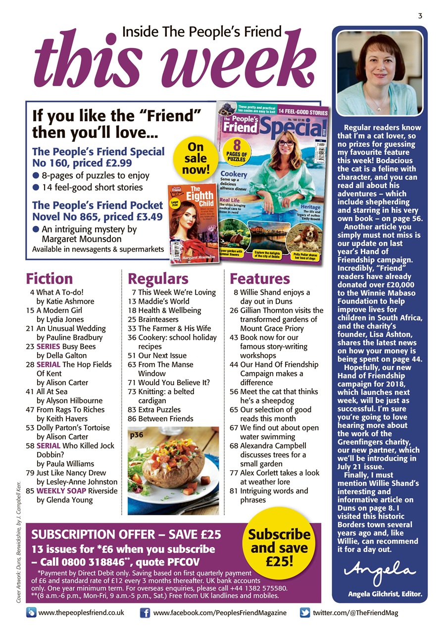 The People’s Friend Preview Pages