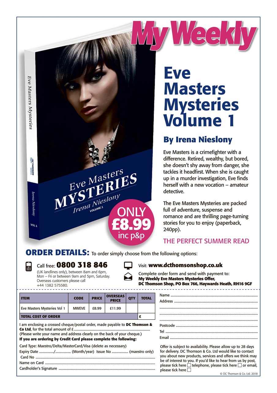 My Weekly Special Preview Pages