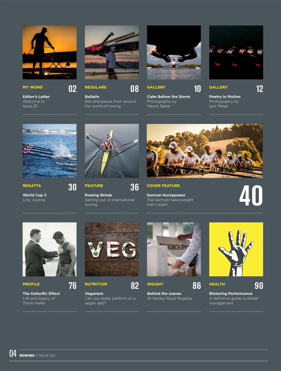 Row360 Preview Pages