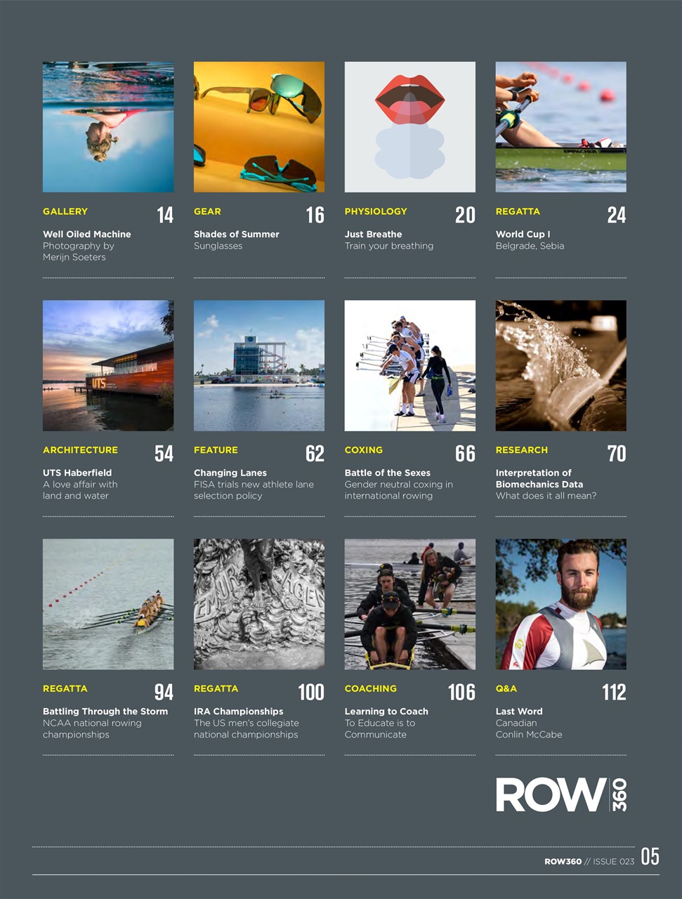 Row360 Preview Pages