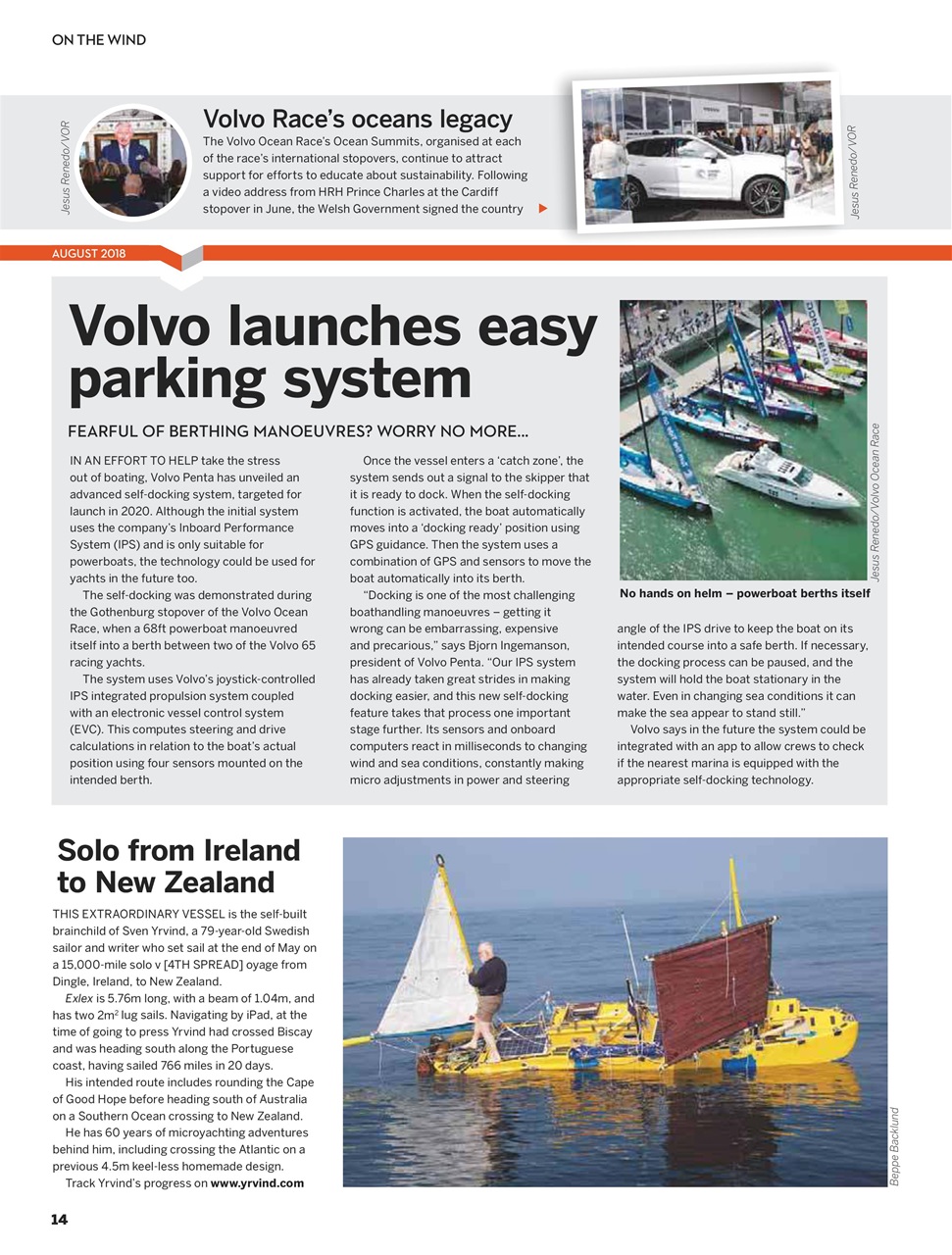 Yachting World Preview Pages