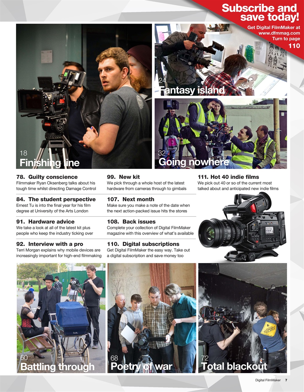 Digital FilmMaker Preview Pages