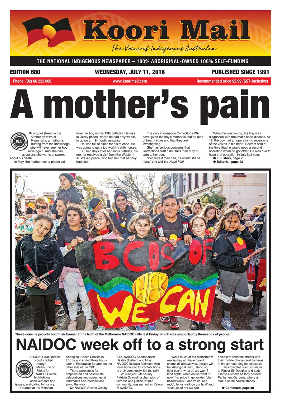 Koori Mail Preview Pages