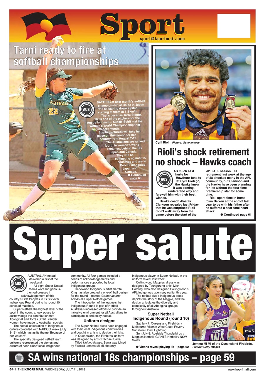 Koori Mail Preview Pages