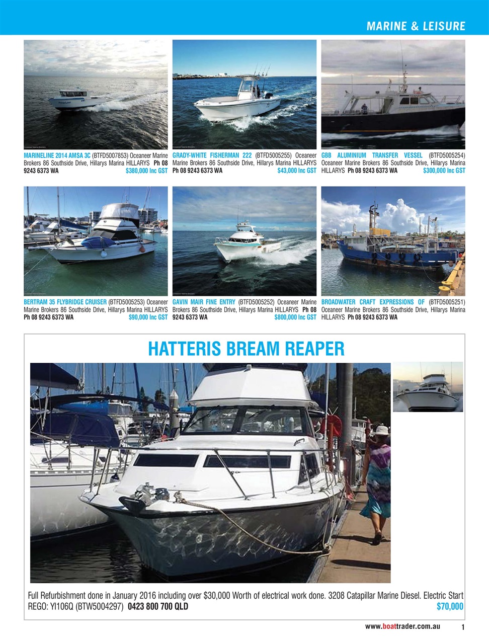 Boat Trader Australia Preview Pages