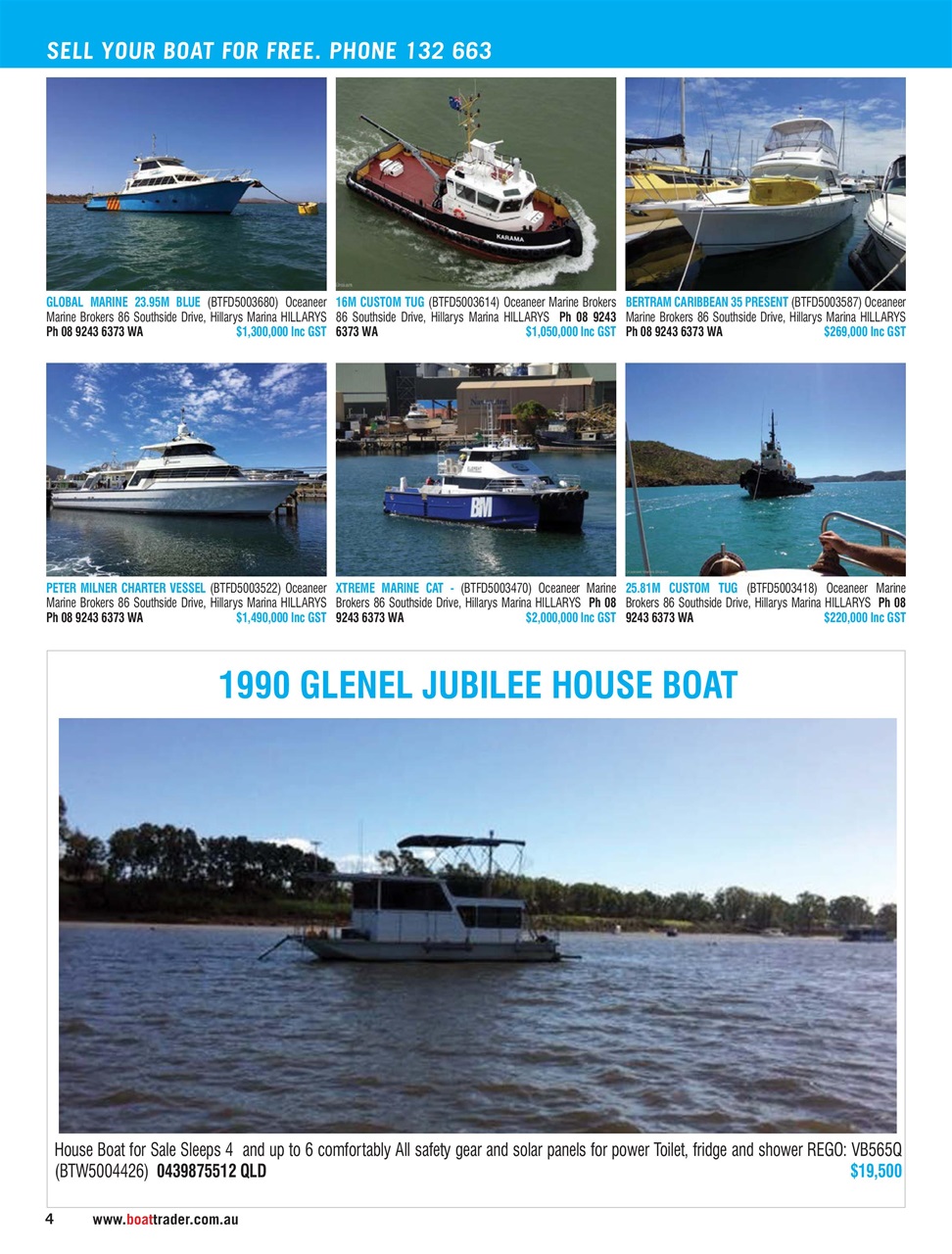Boat Trader Australia Preview Pages