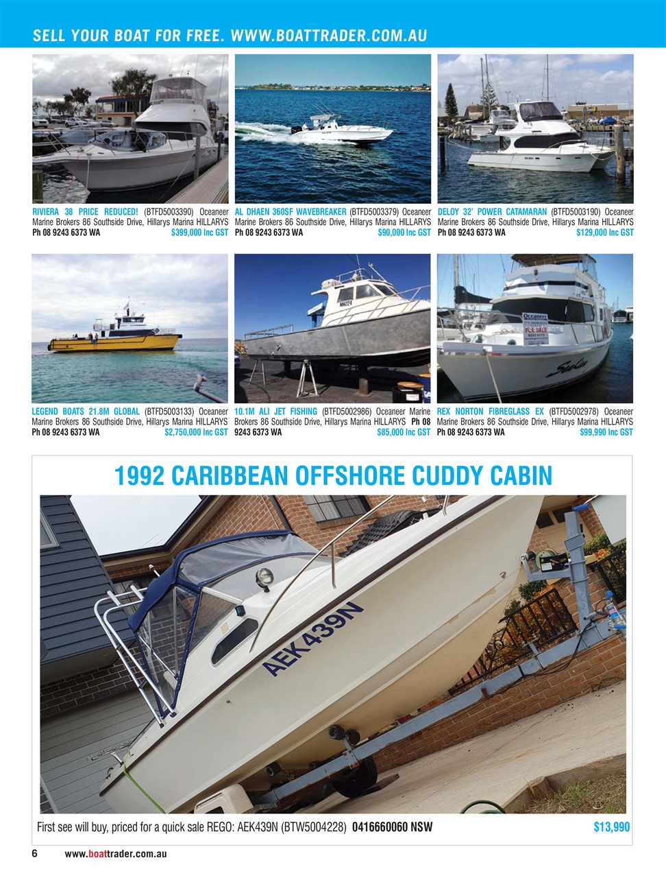 Boat Trader Australia Preview Pages