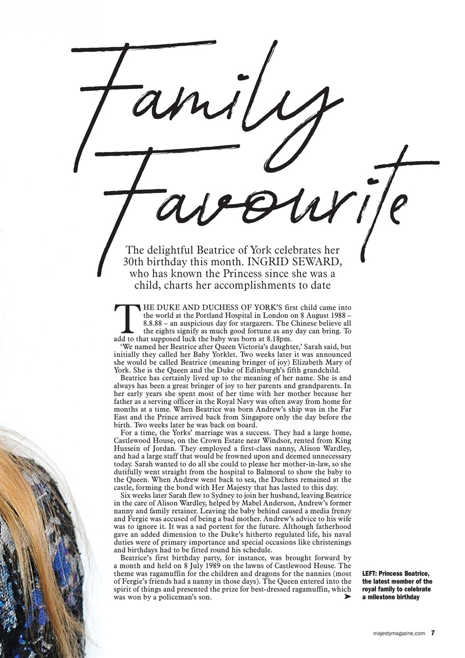 Majesty Magazine Preview Pages