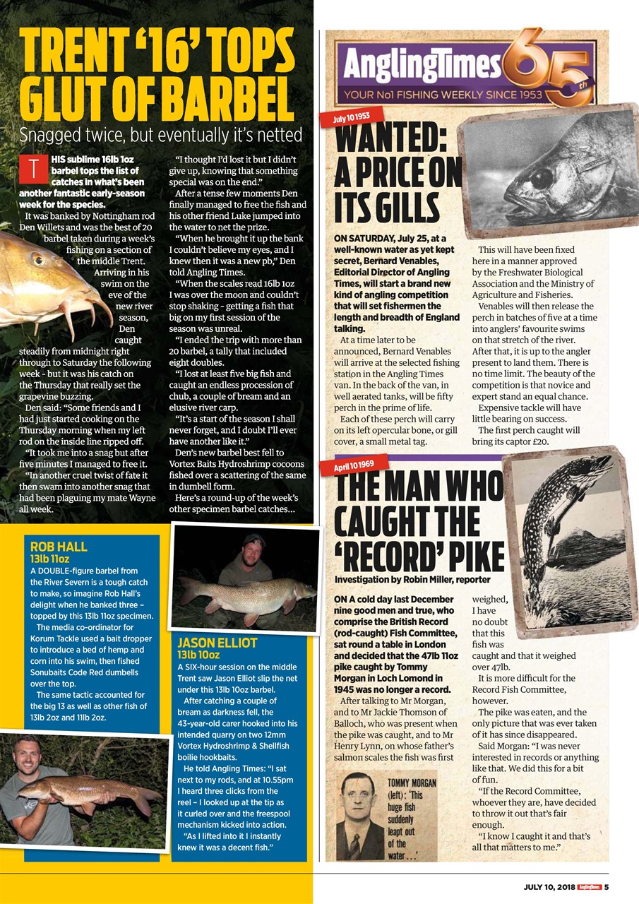 Angling Times Preview Pages