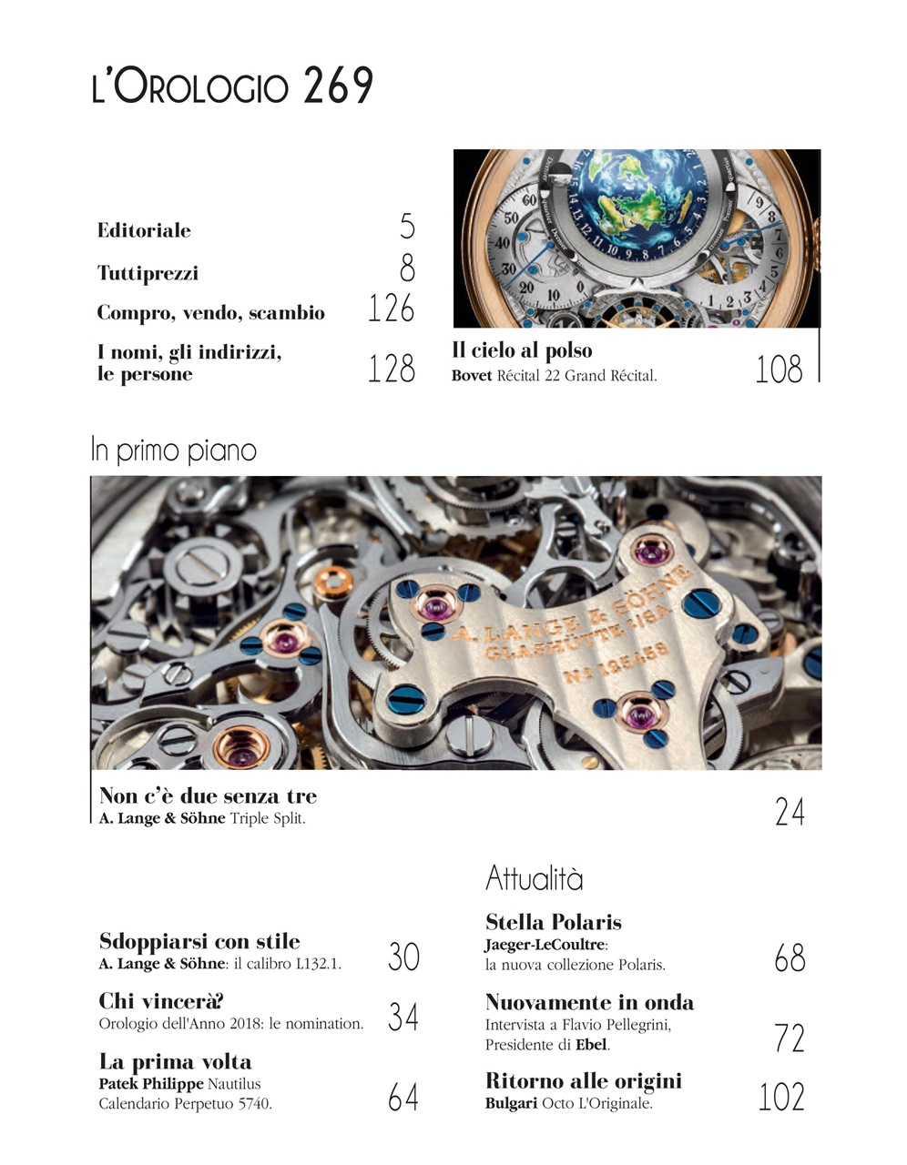L'Orologio Preview Pages