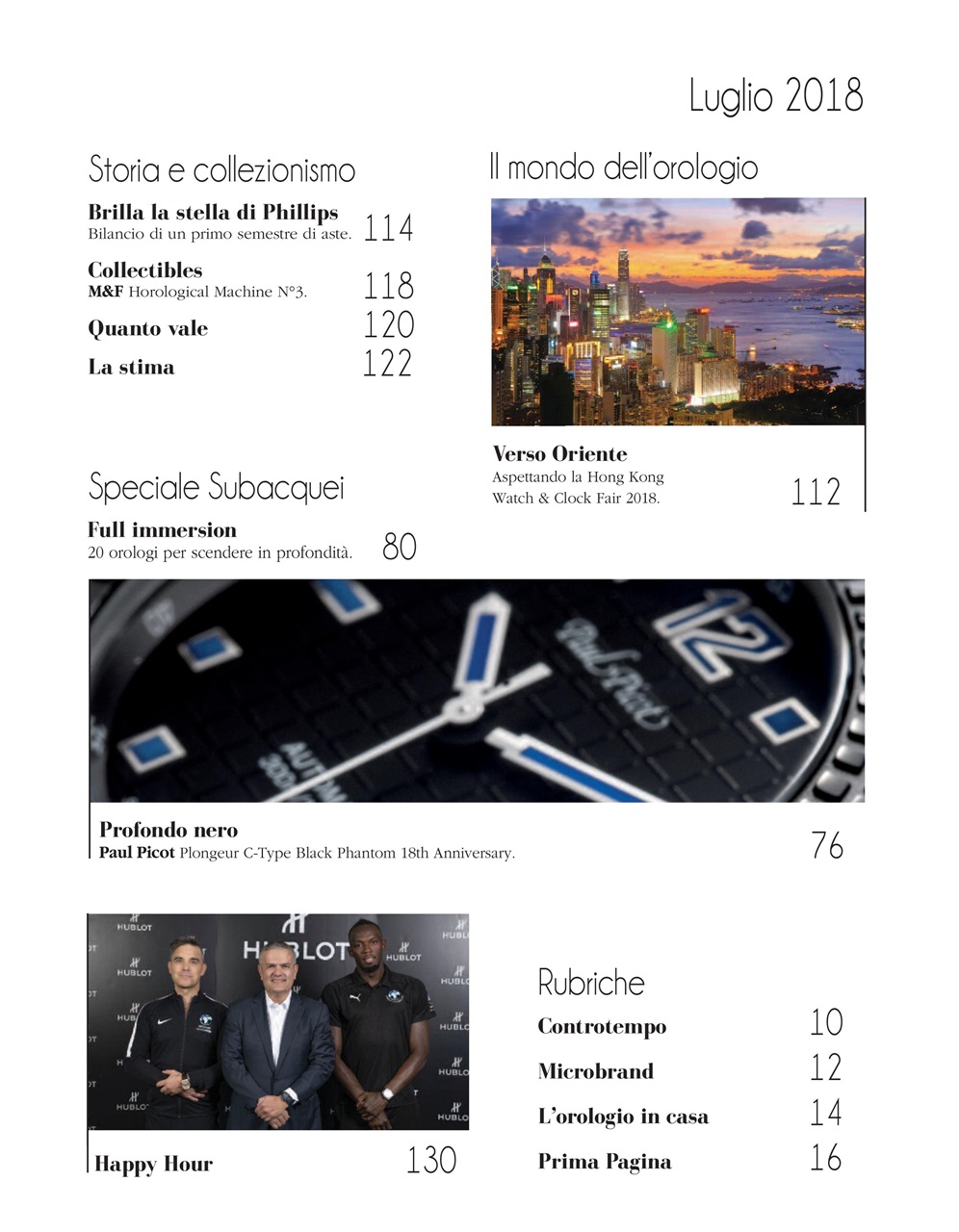 L'Orologio Preview Pages