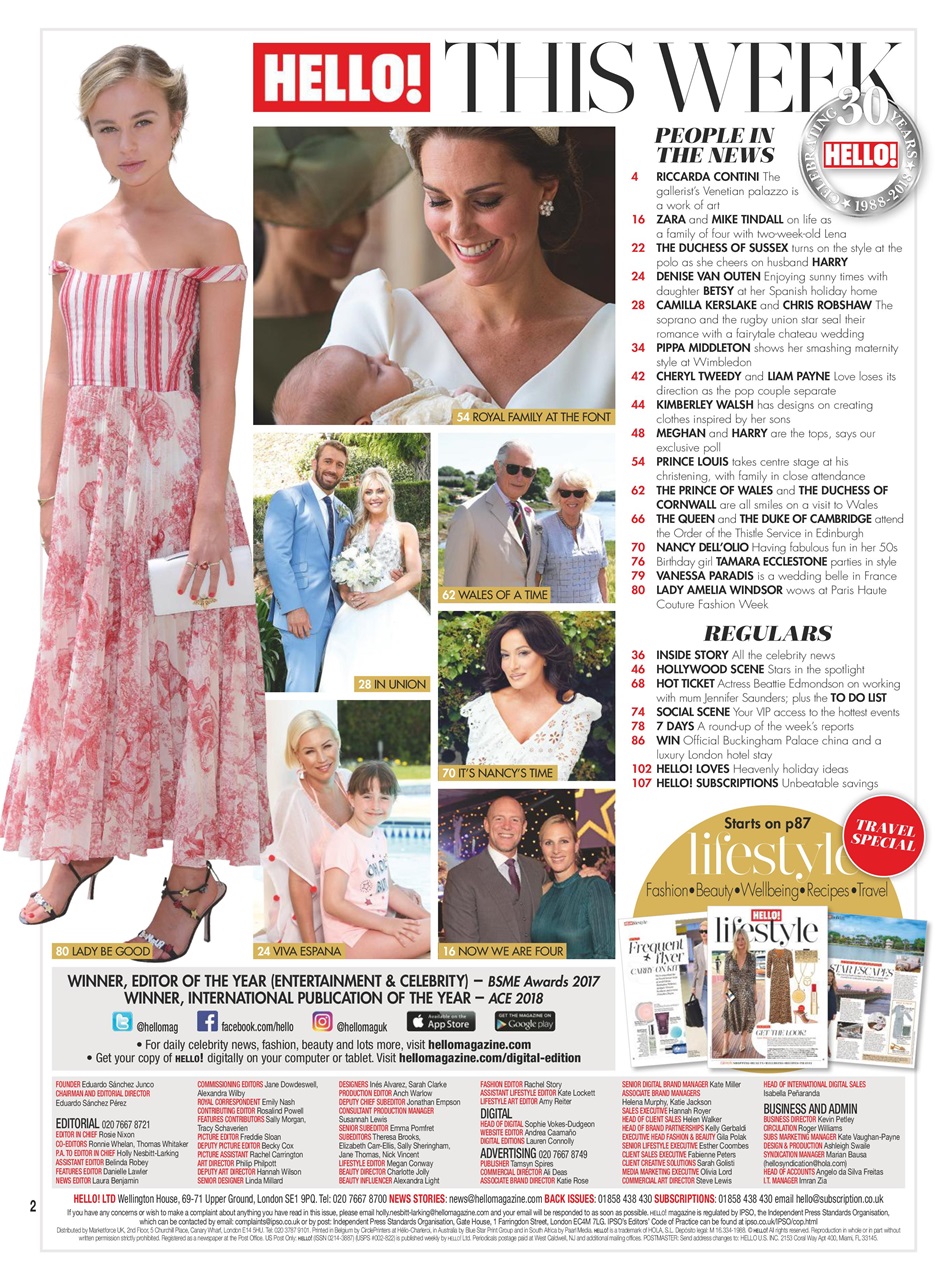 Hello! Magazine Preview Pages