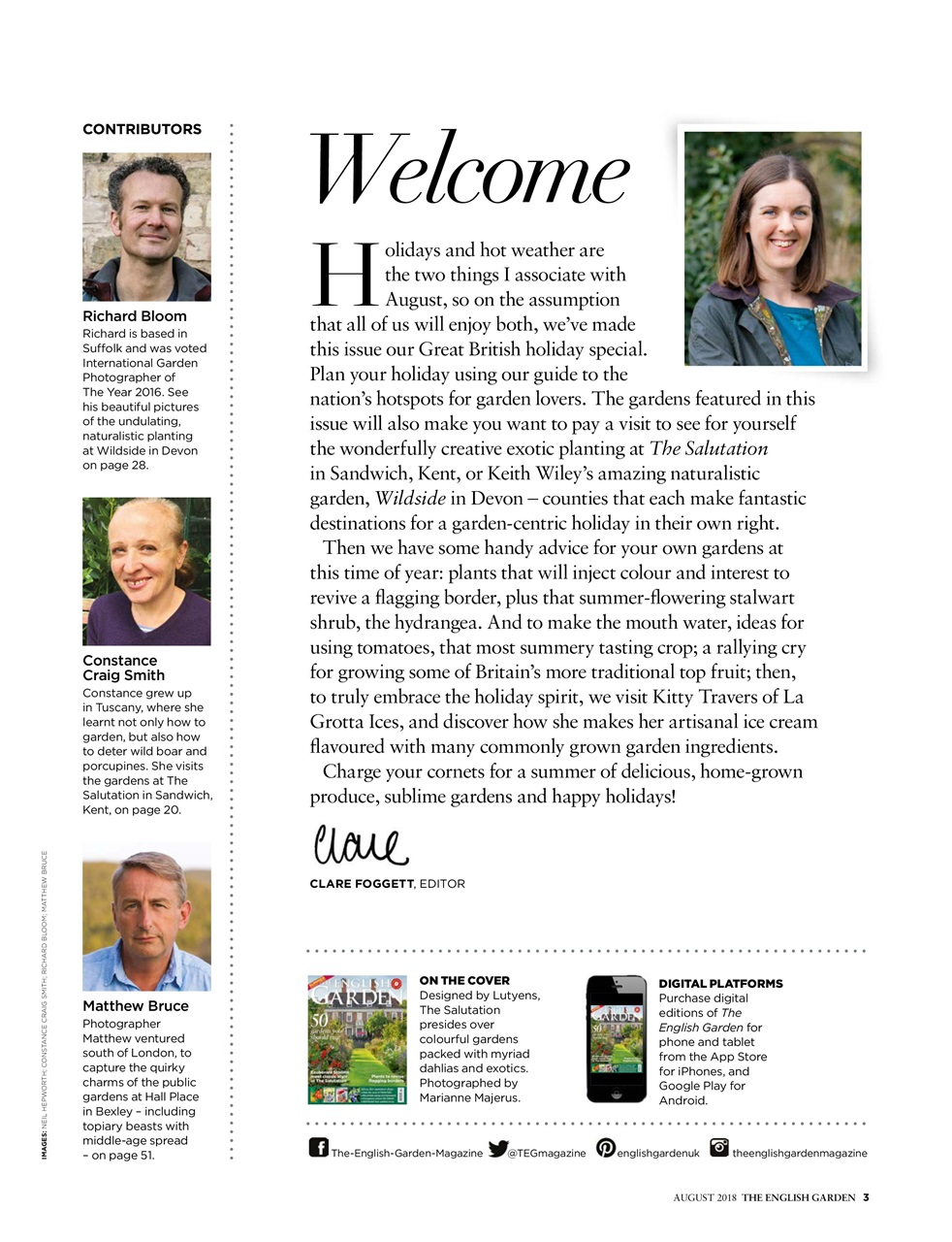The English Garden Preview Pages