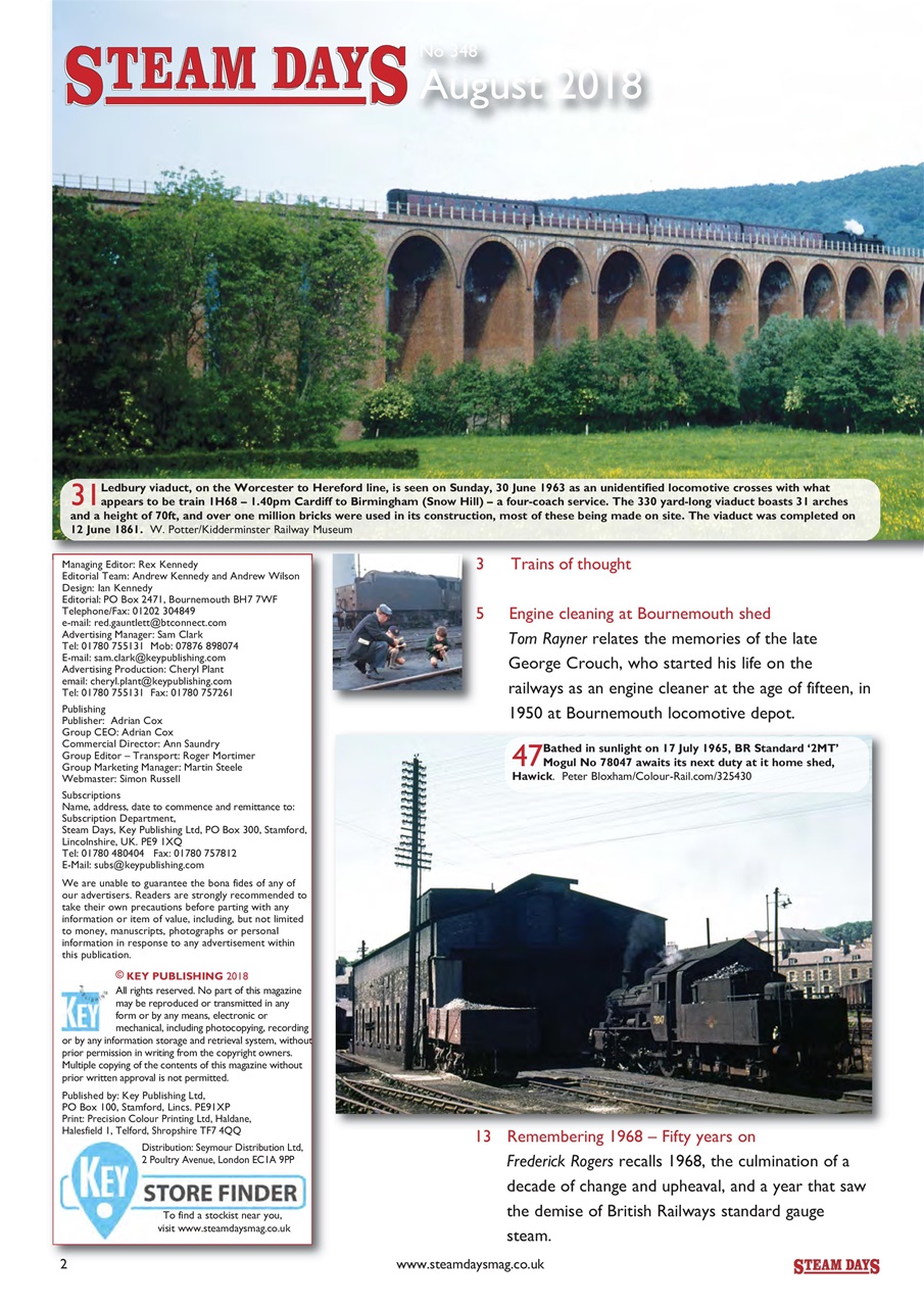 Steam Days Preview Pages