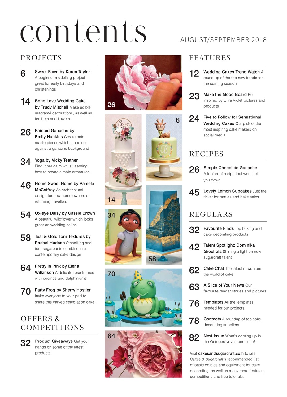 Cakes & Sugarcraft Preview Pages