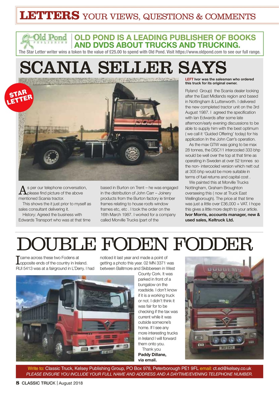 Classic Truck (OLD) Preview Pages