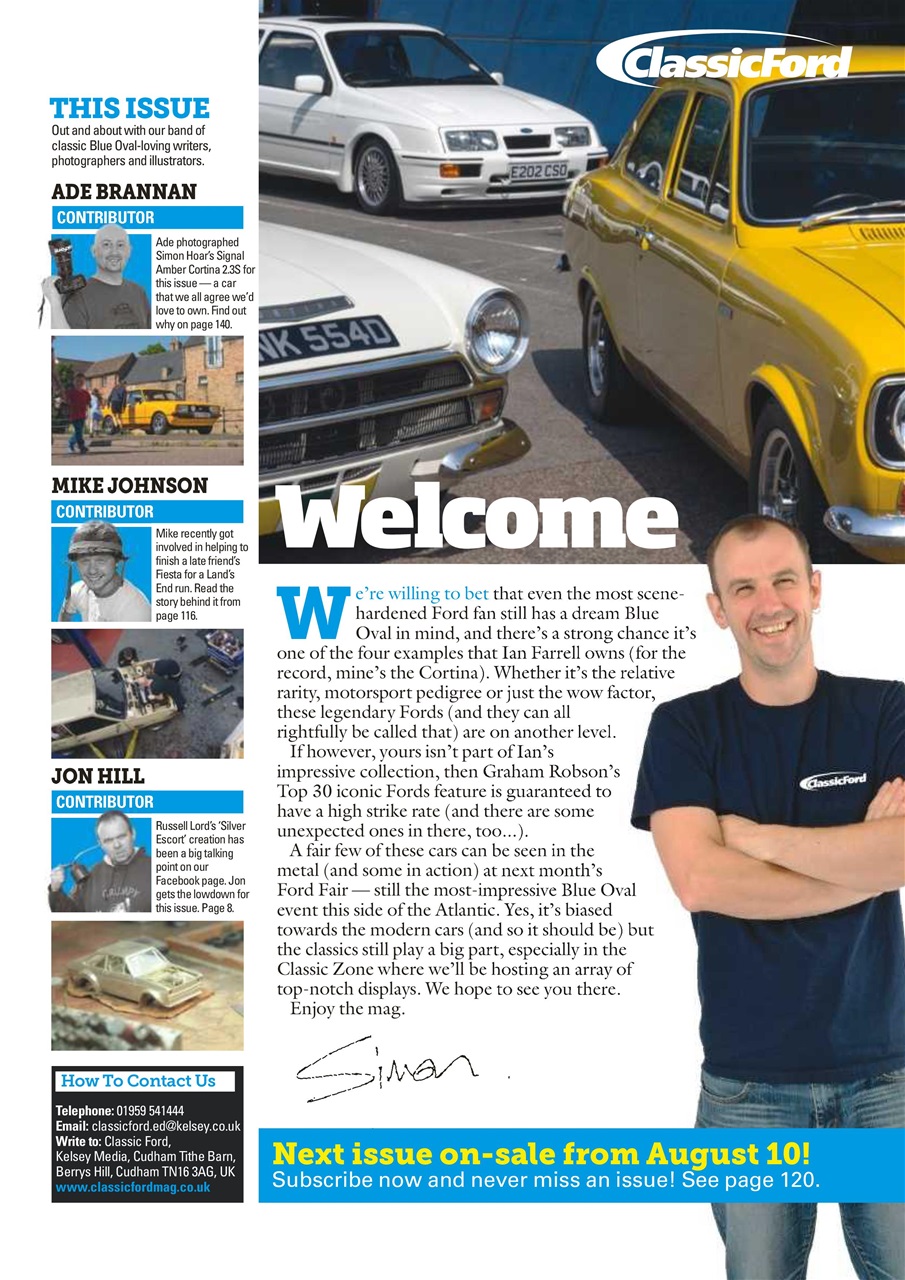 Classic Ford Preview Pages